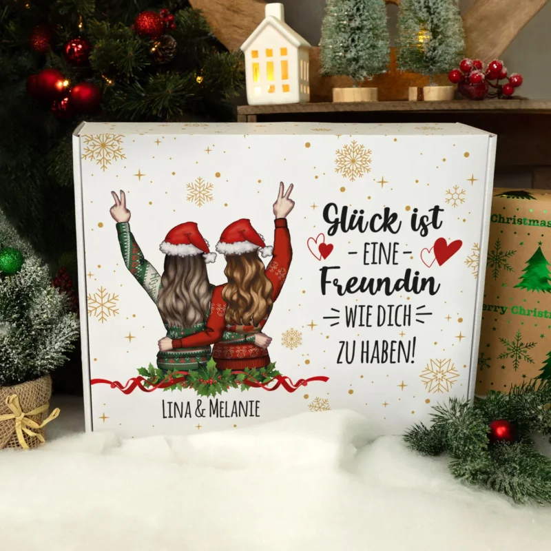 Personalisierte DIY Geschenkbox - Konfiguration Beste Freundin GRAVURZEILE
