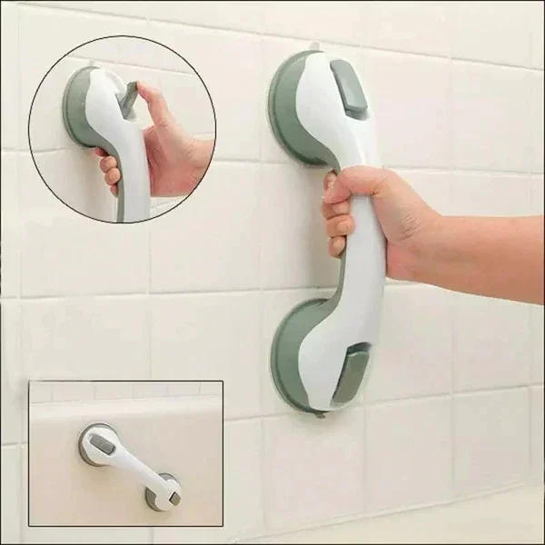 Badezimmer Starker Vakuum-Saugnapf Griff Anti-Rutsch Unterstützung Helfende Griff Karnz