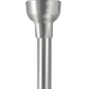 EVE UNIBRUSH Polierbürste mit weißem Nylonkopf für Dentalanwendungen.