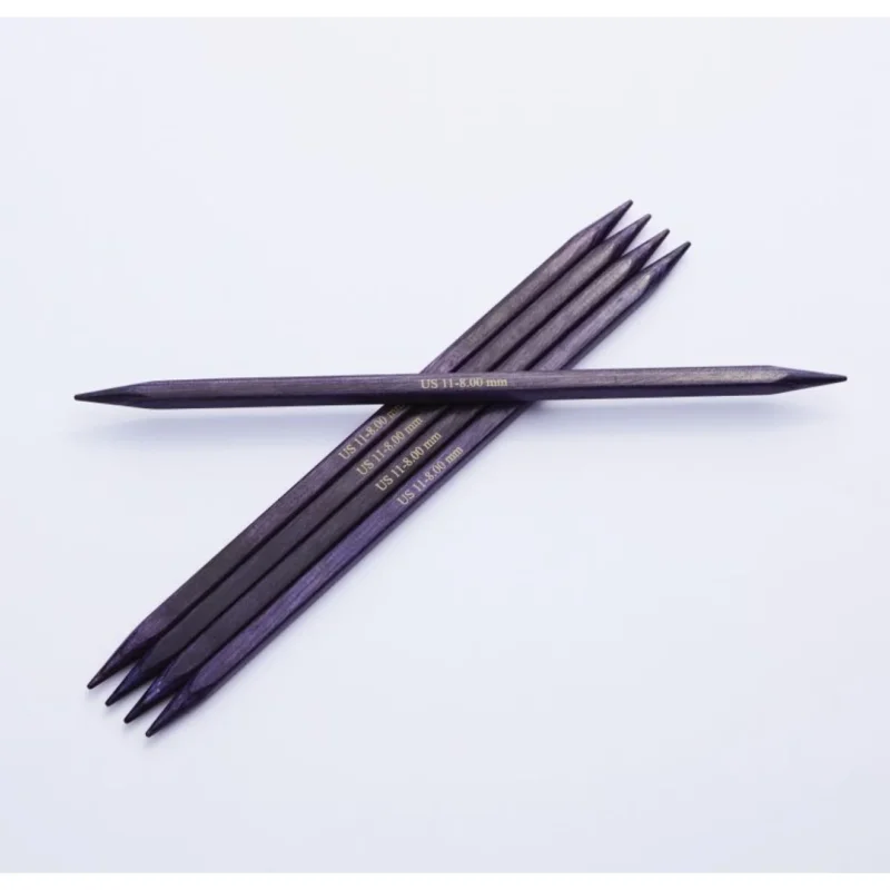 KnitPro Nadelspiel Jadore Cubics 8,00 mm 20 cm 5 St