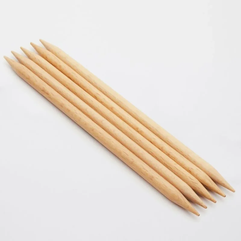 KnitPro Nadelspiel Basix Birch 4,00 mm 20 cm 5 St
