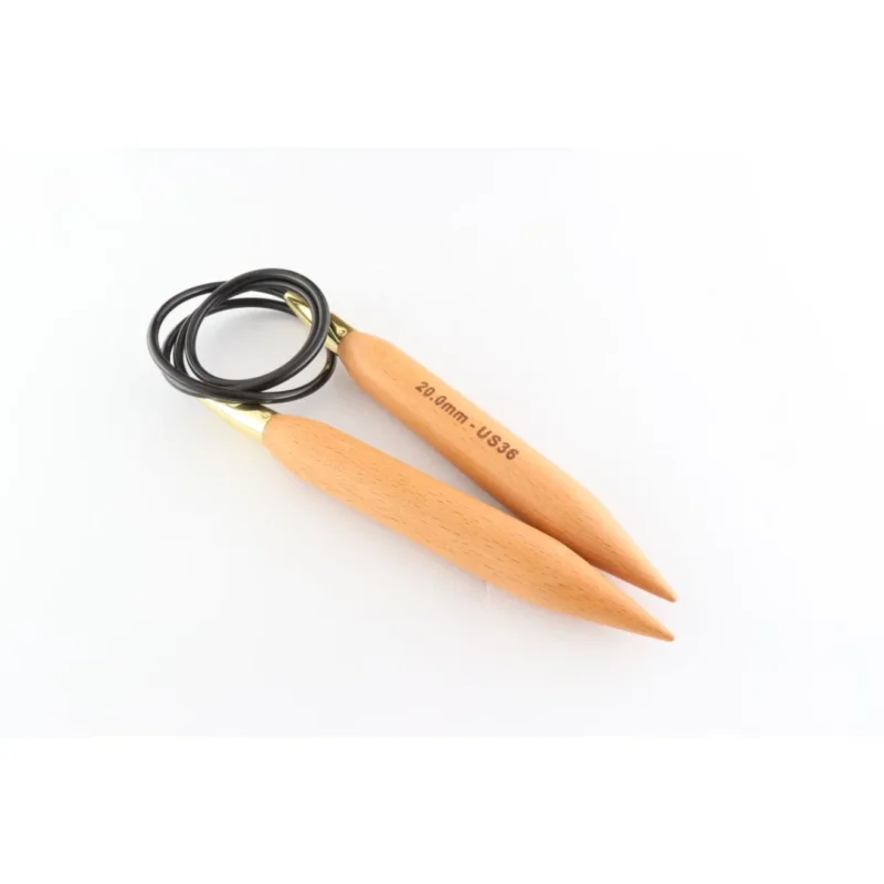 KnitPro Rundstricknadel JUMBO Birch 20,00 mm 100 cm 1 St