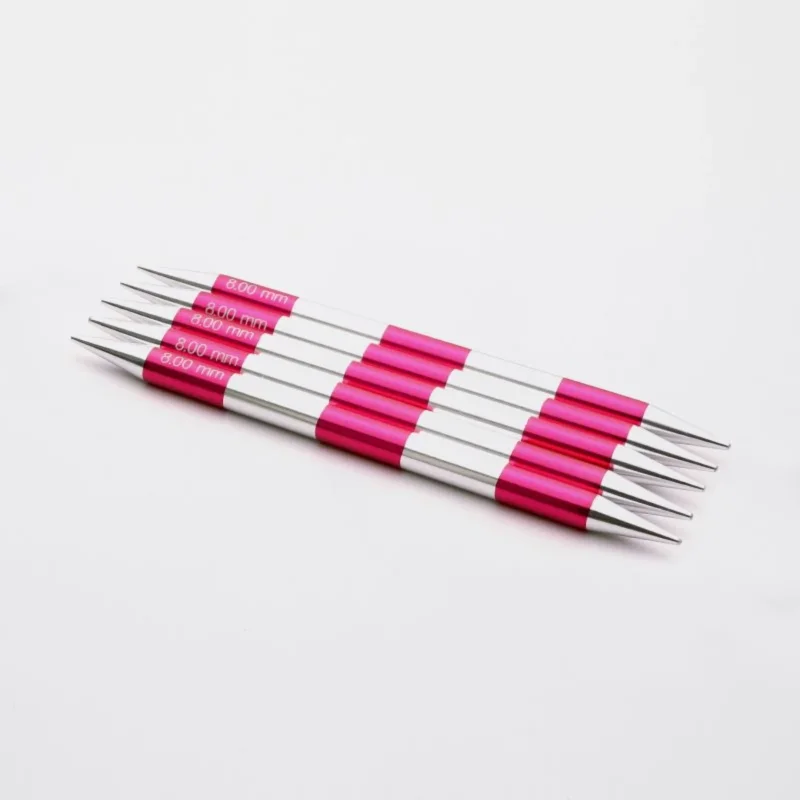 KnitPro Nadelspiel SmartStix 4,00 mm 14 cm pink