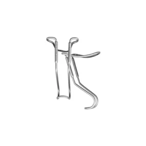 Wangenhaken Günay Figur 2 für Jugendliche aus Metall.