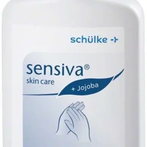 Sensiva® Schutzlotion Flasche 150ml mit Jojoba-Extrakt, farblos und parfümfrei.