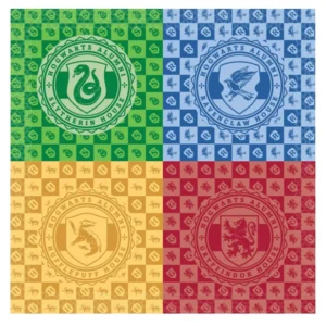 16 Harry Potter™ Häuser Papierservietten