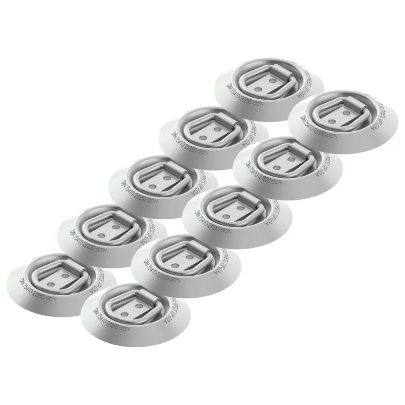 10er Set SPP UP-03A Zurrmulde rund – Verzinkter Stahl, 250 daN, Ø 97 mm, – SPP