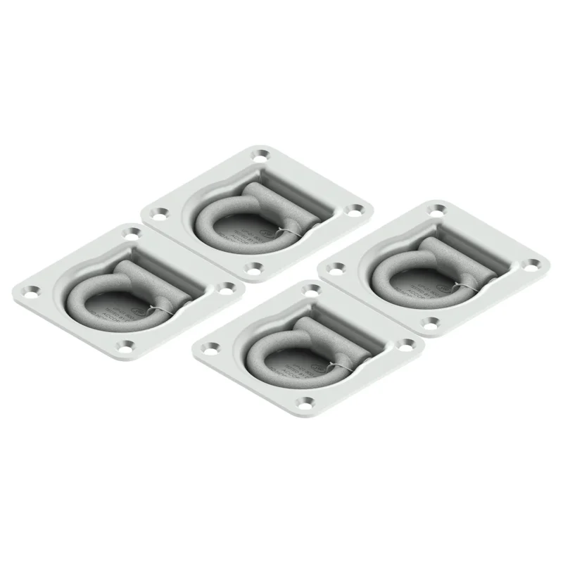 4er Set SPP UP-01 Zurrmulde einfach – , 800 daN (800 kg) Zugkraft – SPP