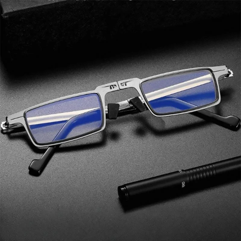 Karnz | Ultraleichte faltbare Lesebrille mit Blaulichtschutz