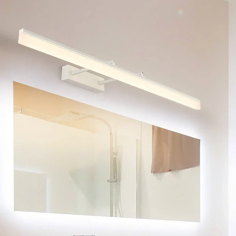 Erweiterbare lineare LED-Spiegelleuchte Einfachheit Acryl Badezimmer Wandbeleuchtung | Karnz