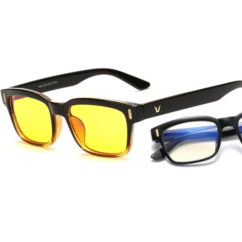 EyeShield Pro Blaulichtschutzbrille | Mit UV-Schutz - Reduziert Augenmüdigkeit - Verbessert die Schlafqualität - Lindert Augenmüdigkeit Karnz