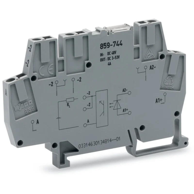 WAGO - Optokoppler Optokopplermodul 859-744 DC 12 48 V − 10 Stück