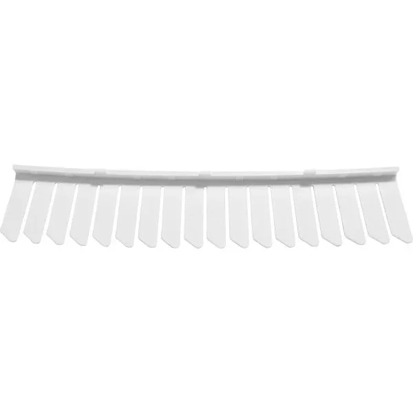 Flaschenhalter weiß für Dometic-Kühlschrank RML 933X, Länge 24,5 cm