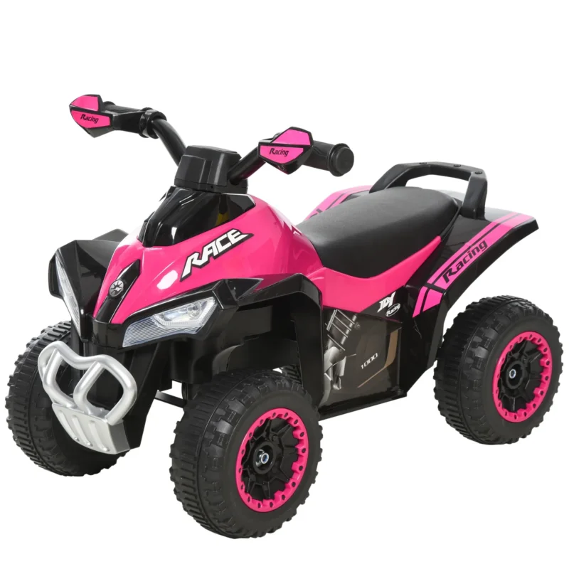 easycomfort easycomfort quad giocattolo per bambini cavalcabile con luci e suoni movimento a spinta eta consigliata 18 36 mesi rosa 67 5x38x 44cm