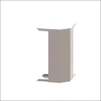 LEGRAND 351166 Binnen/buitenhoekstuk wandgoot 170 mm