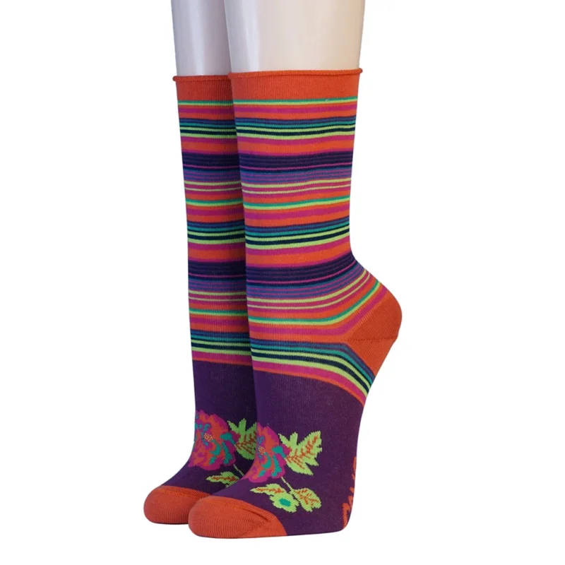 CRÖNERT Damensocken mit Rollrand Charlotte 18437