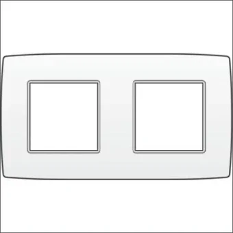 NIKO 111-76800 Abdeckrahmen Schalterprogramm 8.9 mm