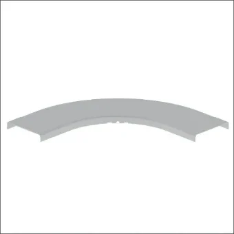 UNEX 66111 Deksel Bogen/Eckstueck Kabeltragsystem 100 mm
