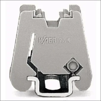 WAGO 249-101 Eindsteun Reihenklemme 6 mm