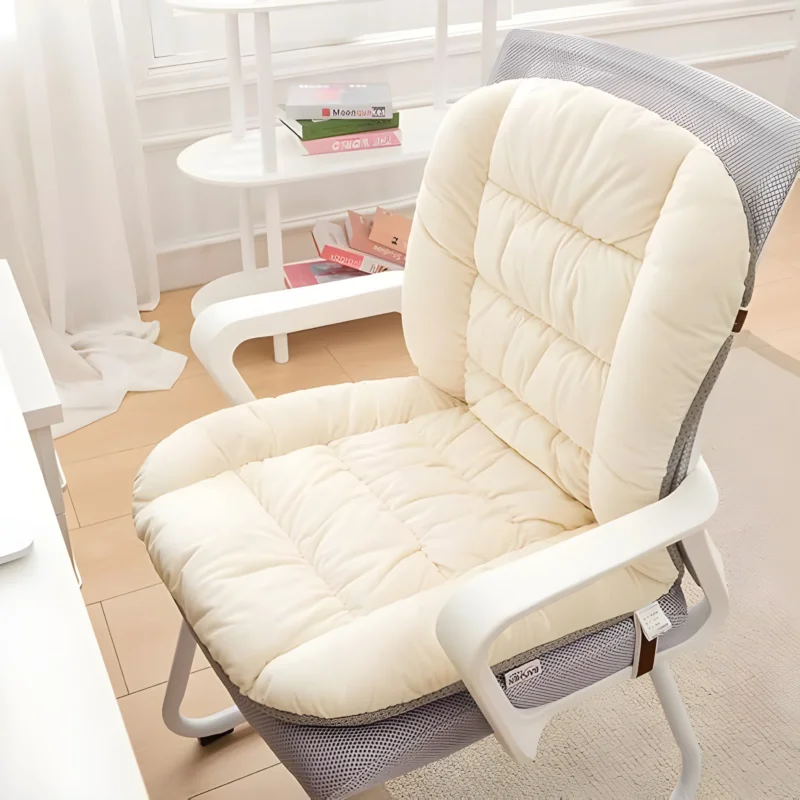 Dicke Sitzkissen für Stühle – weich, warm und bequem | Ideal für den Wohnbereich und das Büro | Karnz