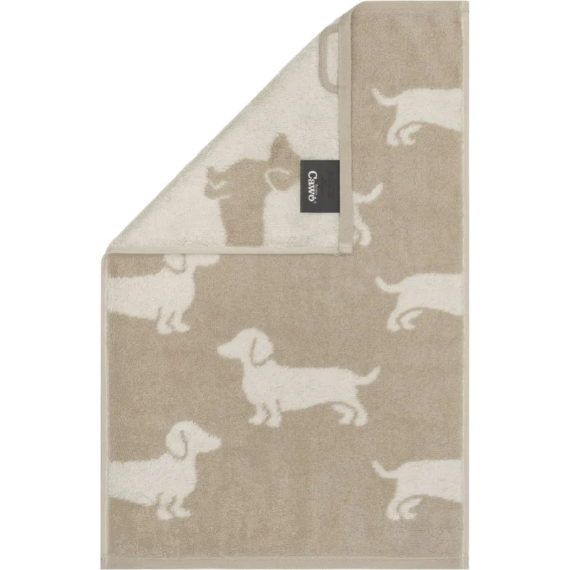 Cawö Gästetuch, Handtuch oder Duschtuch We love Dogs 6246