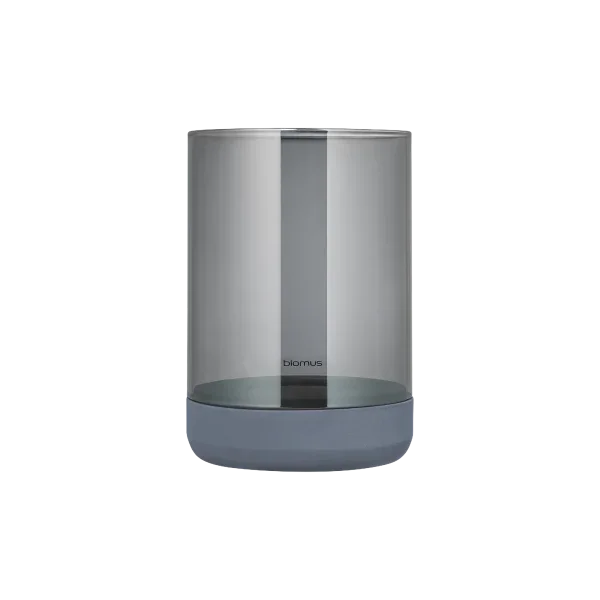 blomus CALMA Windlicht aus Beton und Glas