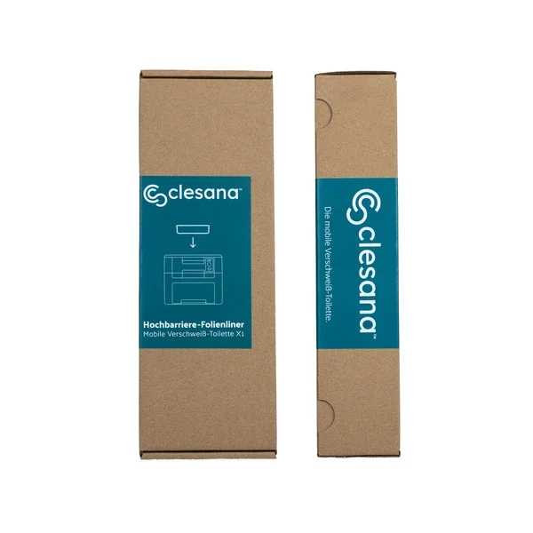 Hochbarriere-Folienliner X1 – Geruchsschutz für Clesana Toiletten – Freizeitschmiede GmbH & Co. KG