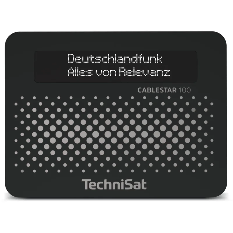 TechniSat - Radio Digital-Radio-Empfangsteil CABLESTAR100 sw