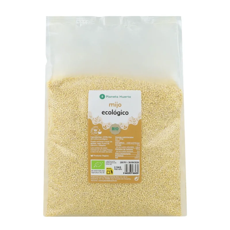 Mijo pelado ECO Planeta Huerto 2,5 kg