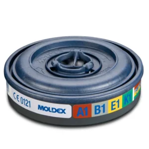Moldex Gasfilter A1B1E1K1, für Serie 7000 + 9000, EasyLock®, organische Gase, anorganische Gase, Saure Gase und Ammoniak