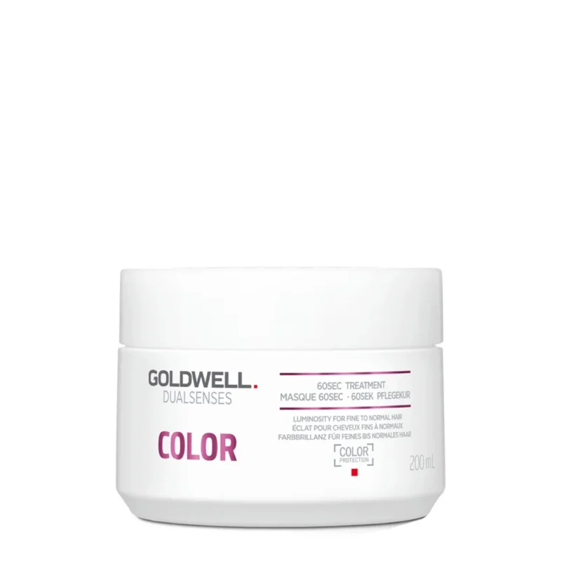 Goldwell Dualsenses Color 60Sec Treatment 200ml - trattamento per capelli fini o medi [all]