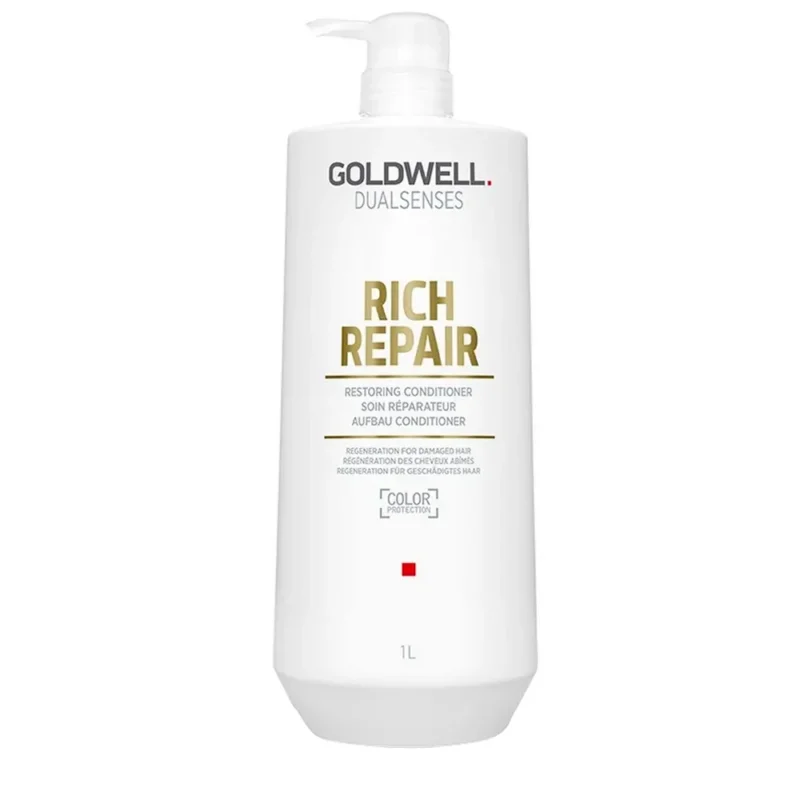 Goldwell Dualsenses Rich Repair Restoring Conditioner 1000ml - balsamo per capelli secchi o danneggiati