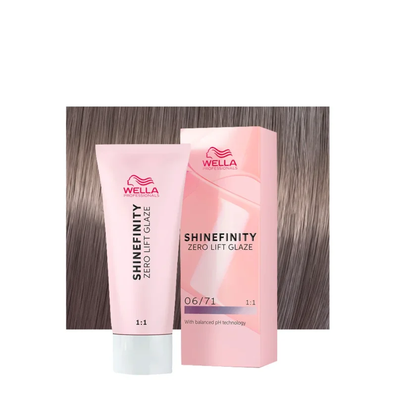 Wella Shinefinity Frosted Chestnut 06/71 Biondo Scuro Sabbia Cenere 60ml - colore demi-permanente [all]