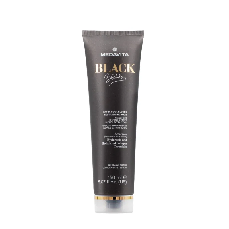 Medavita Lunghezze Blondie Black Extra Cool Blonde Neutralizing Mask 150ml - maschera neutralizzante biondi extra cool [all]