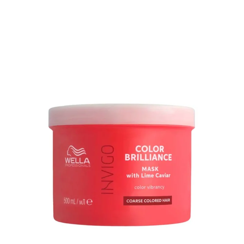 Wella Invigo Color Brilliance Coarse Vibrant Color Mask 500ml - maschera capelli colorati grossi [all]
