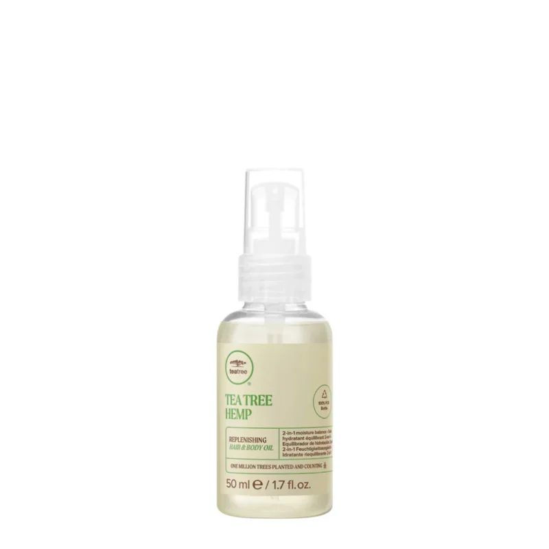 Paul Mitchell Tea Tree Hemp Replenishing Hair & Body Oil 50ml – olio nutriente e riequilibrante 2 in 1