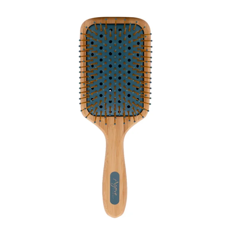 Agave Healing Oil Natural Bamboo Paddle Brush- spazzola districante [all]