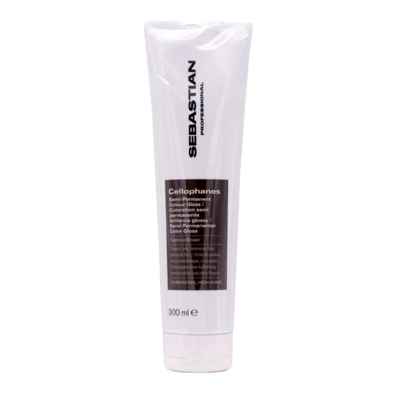 Sebastian Professional Cellophanes Semi-Permanent Colour Gloss Espresso Brown 300ml - gloss illuminante semipermanente [all]