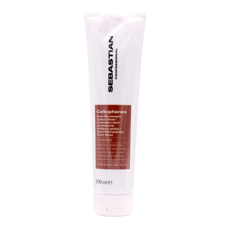 Sebastian Professional Cellophanes Semi-Permanent Colour Gloss Cinnamon Red 300ml - gloss illuminante semipermanente [all]