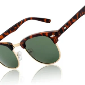 Retro Vintage Browline Sonnenbrille Polarisiert UV400 Schutz