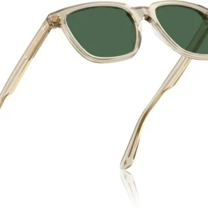 Polarisierte Herren Sonnenbrille Rechteckig Acetatrahmen UV-Schutz