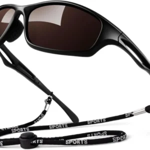 Polarisierte Sportsonnenbrille TR90 UV400 Schutz für Herren