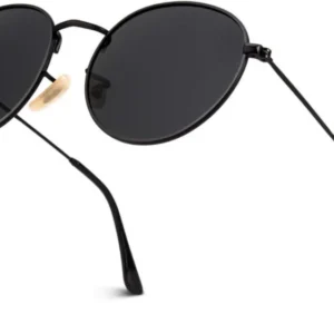 Polarisierte UV400 Retro Runde Verspiegelte Sonnenbrille
