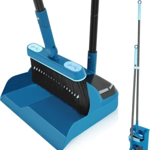 Besen Kehrschaufel Set Langem Stiel 138CM 180 Grad Drehbar Camping