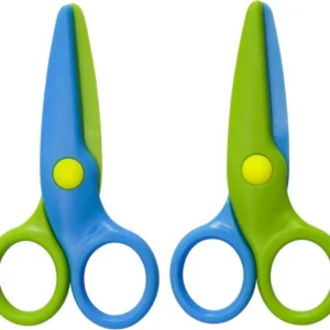Sicherheitsschere für Kinder 10,7cm Vorschulbastelschere 2er Set
