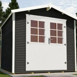 Weka Gartenhaus Barrie wekaLine 218, 301x205, Anthrazit