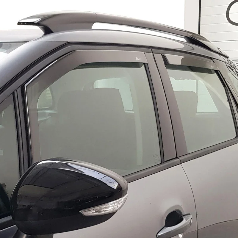 DGA, Windabweiser, rauchfarben, 4 Stück, passend für Nissan Juke II (F16) (2019-)