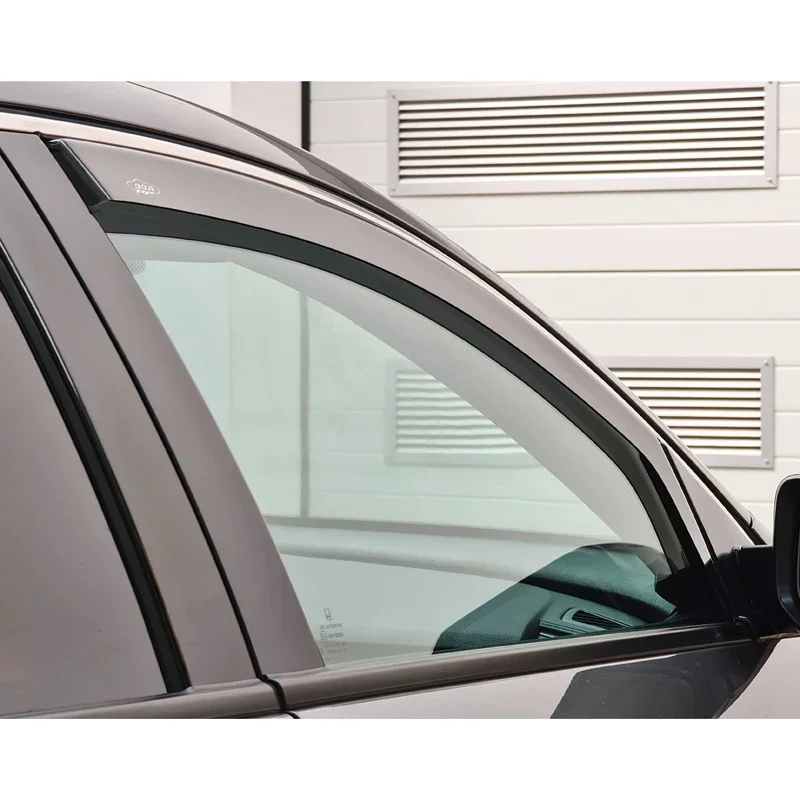 DGA, Windabweiser, rauchfarben, für Vordertüren, 2 Stk., passend für Opel Astra L HB 5-türig/Sportstourer (2021-) & Peugeot 308 III HB 5-türig/SW (2021-)