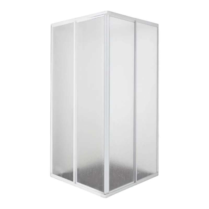Eckdusche AC90W 73-88x73-88x185 cm