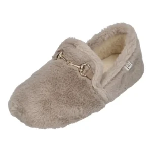 ESPADRIJ L'ORIGINALE Damen Hausschuhe BALLERINE COZY sable
